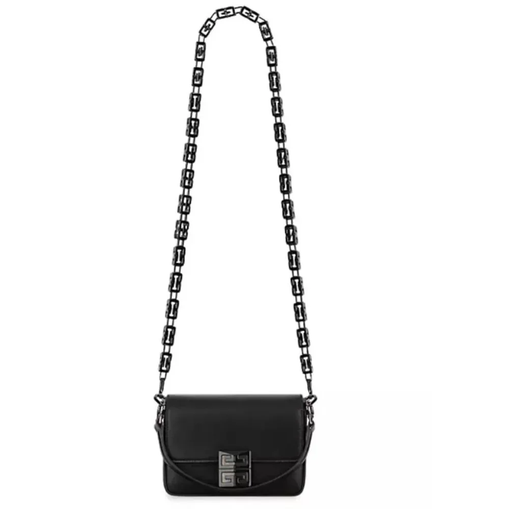 Givenchy Small Leather Crossbody Bag Black - Picture 2 of 14